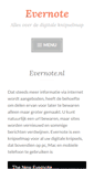 Mobile Screenshot of evernote.nl
